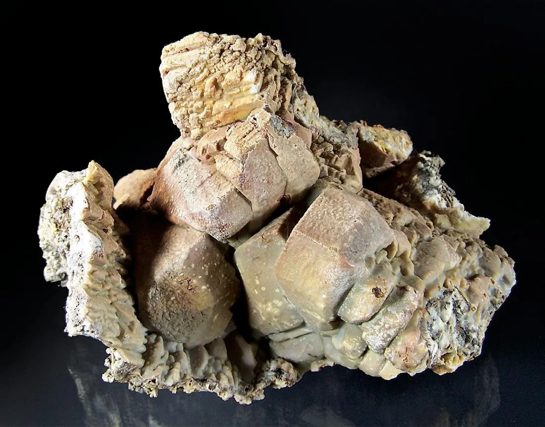 Smithsonite pseudomorph after Calcite - image 1