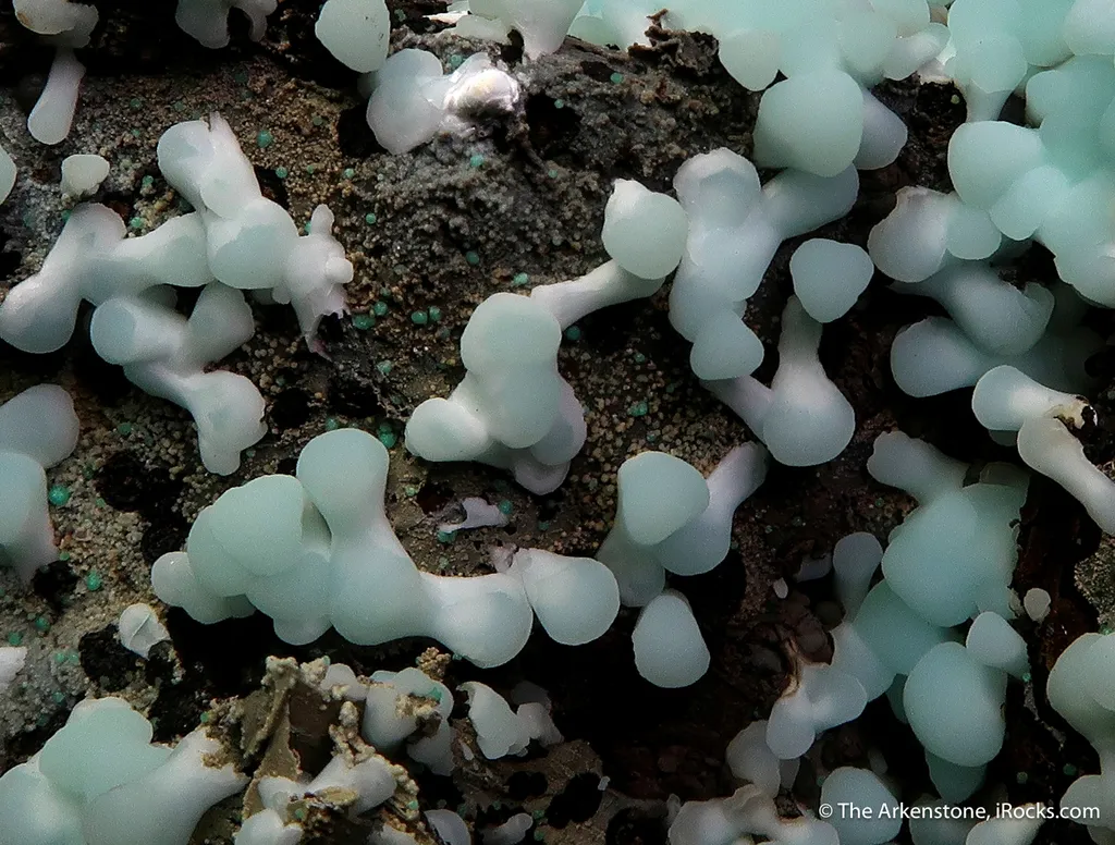 Smithsonite "rice grain crystals" image