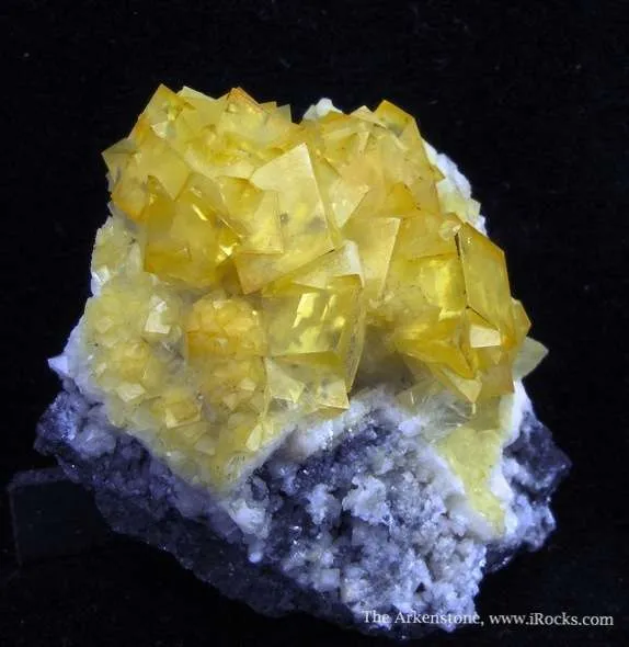 Smithsonite Var. Cadmian on Galena image