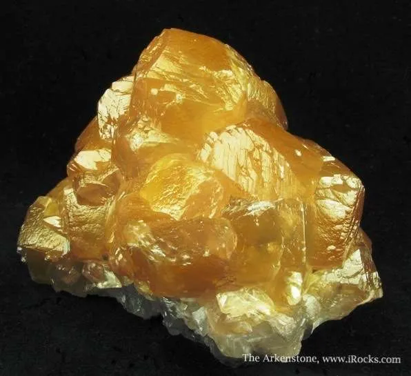 Smithsonite Var. Cadmian on Smithsonite - image 2