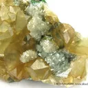 Smithsonite Var. Cadmian on Smithsonite - image 4