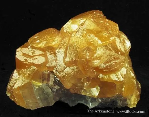 Smithsonite Var. Cadmian on Smithsonite - image 3