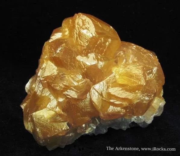 Smithsonite Var. Cadmian on Smithsonite - image 1