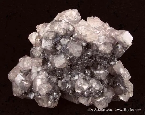 Smithsonite Var. Cobaltian on Tetrahedrite and Galena image