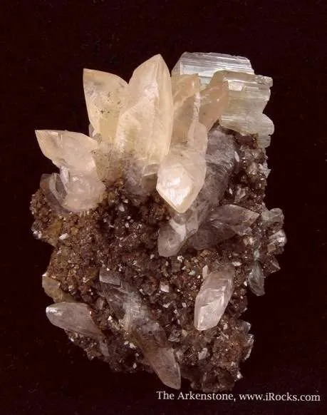 Smithsonite Var. Cobaltian With Cerussite - image 1