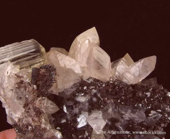 Smithsonite Var. Cobaltian With Cerussite - image 4