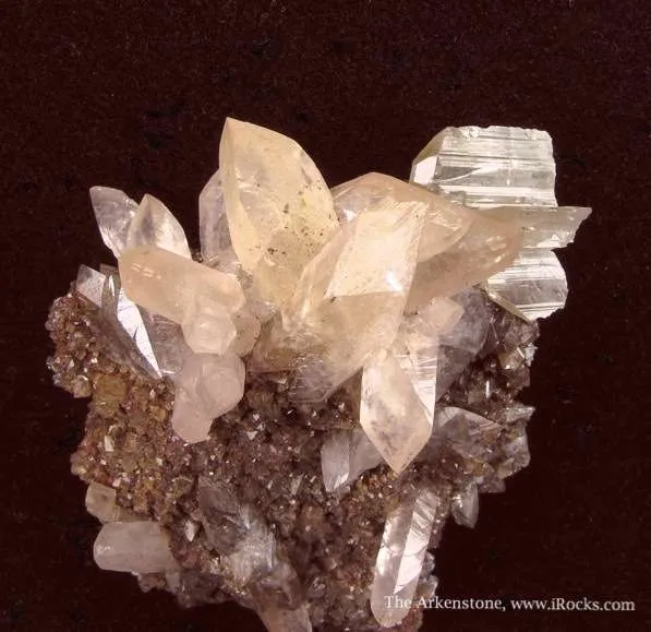 Smithsonite Var. Cobaltian With Cerussite - image 2