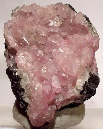 Smithsonite (Var: Cobaltoan Smithsonite) image