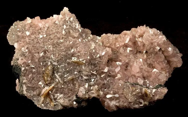 Smithsonite (Var: Cobaltoan Smithsonite), Wulfenite - image 2