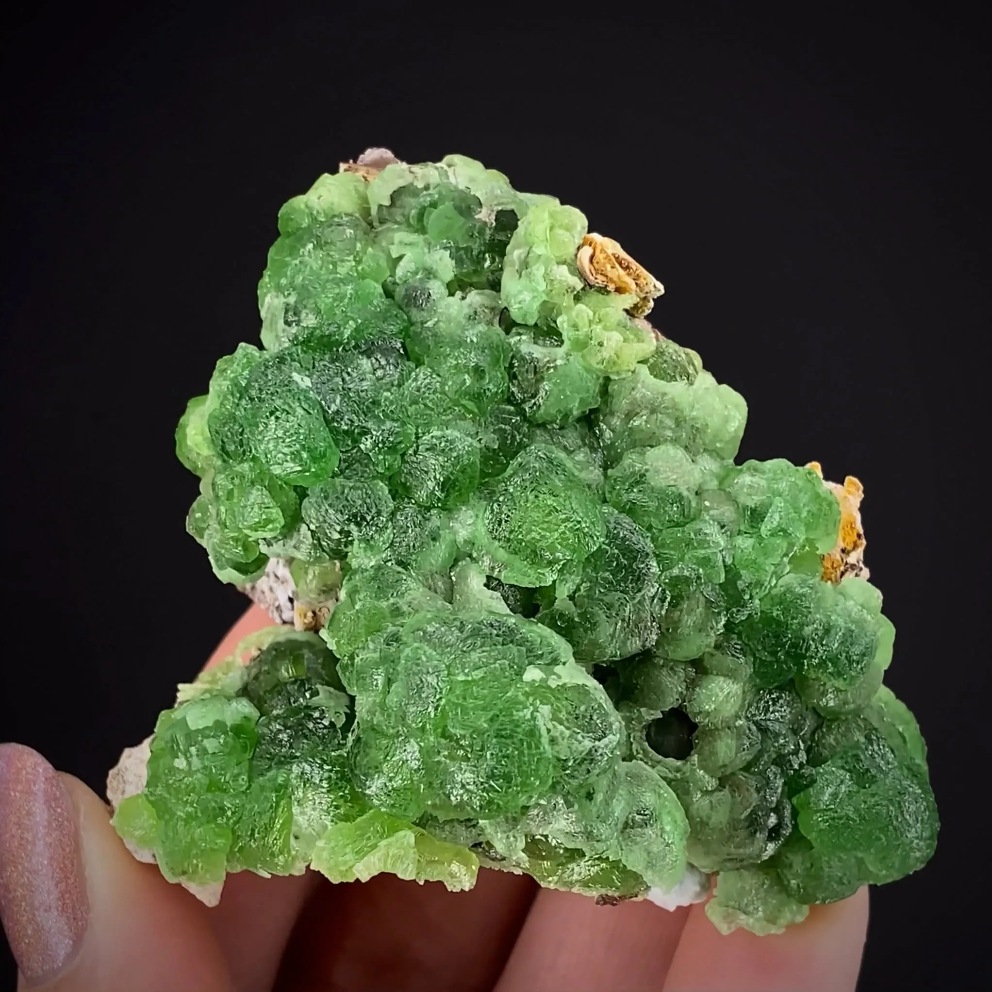 Smithsonite var. Cuprian - image 1