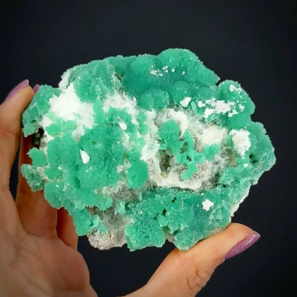 Smithsonite var. Cuprian image