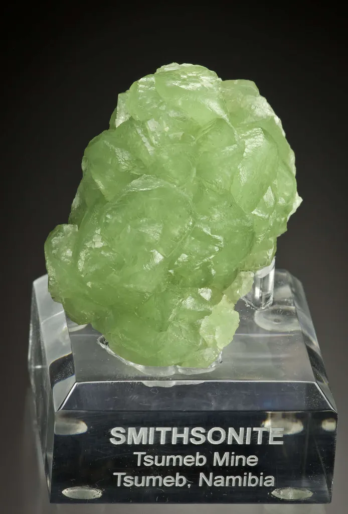 Smithsonite Var. Cuprian - image 2