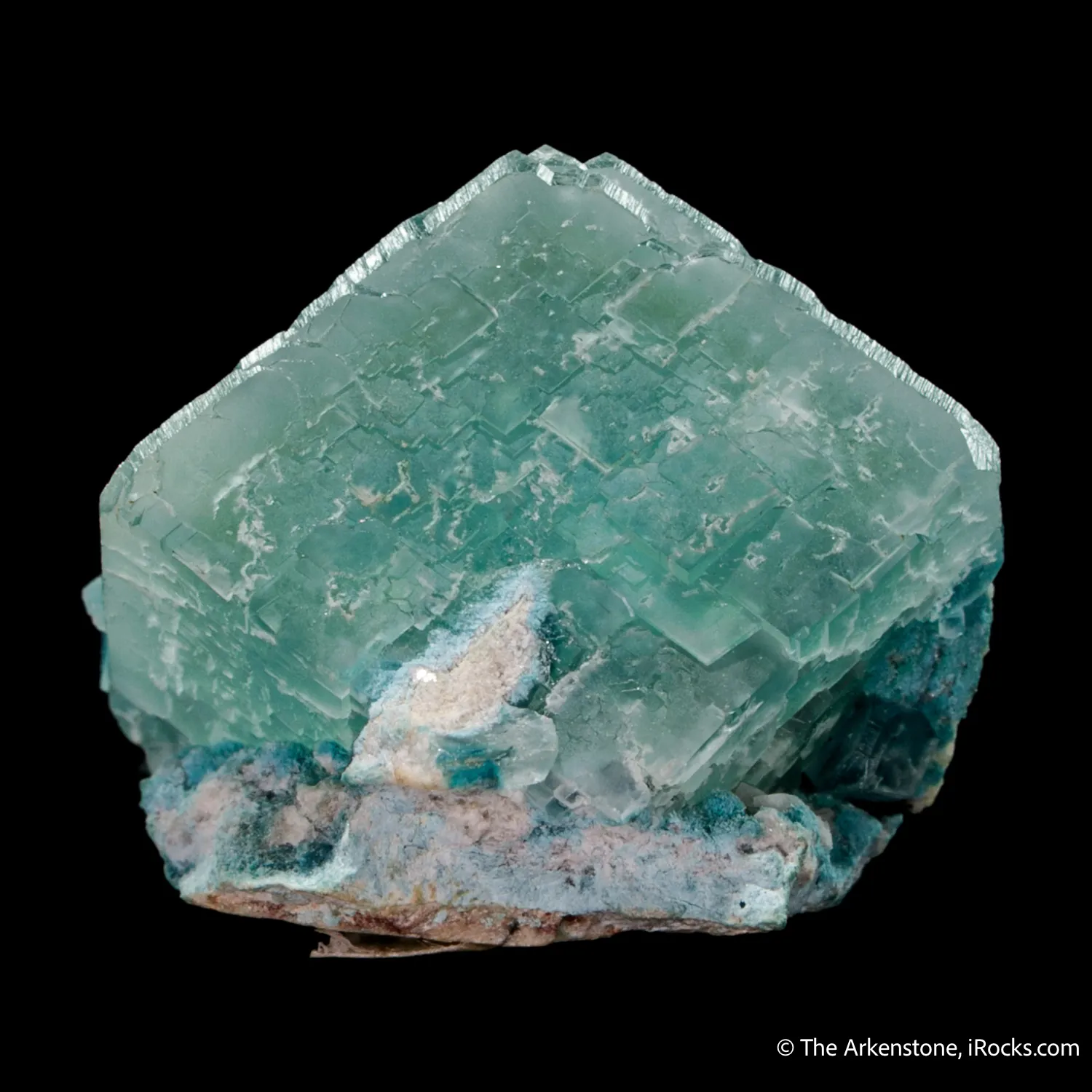 Smithsonite var. Cuprian - image 4