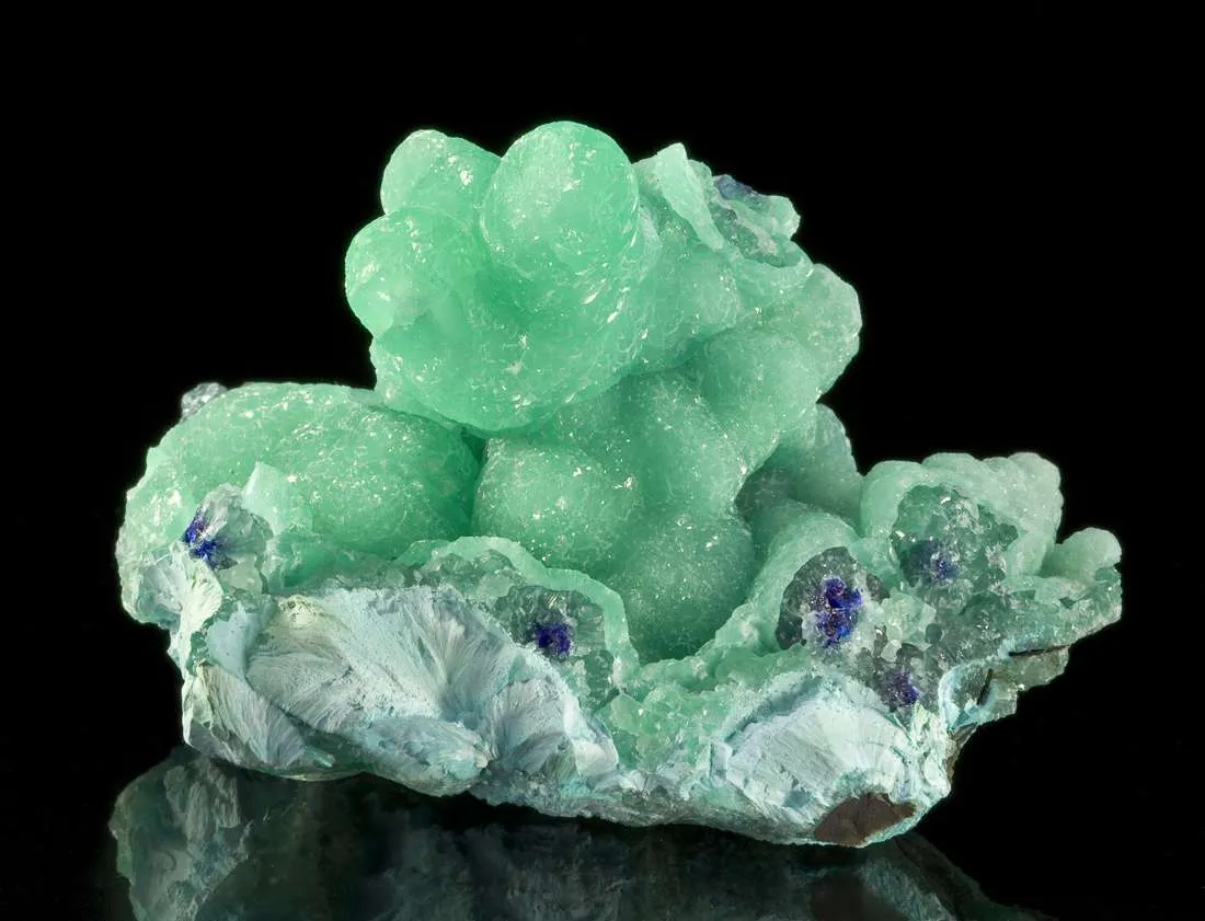 Smithsonite Var. Cuprian - image 3