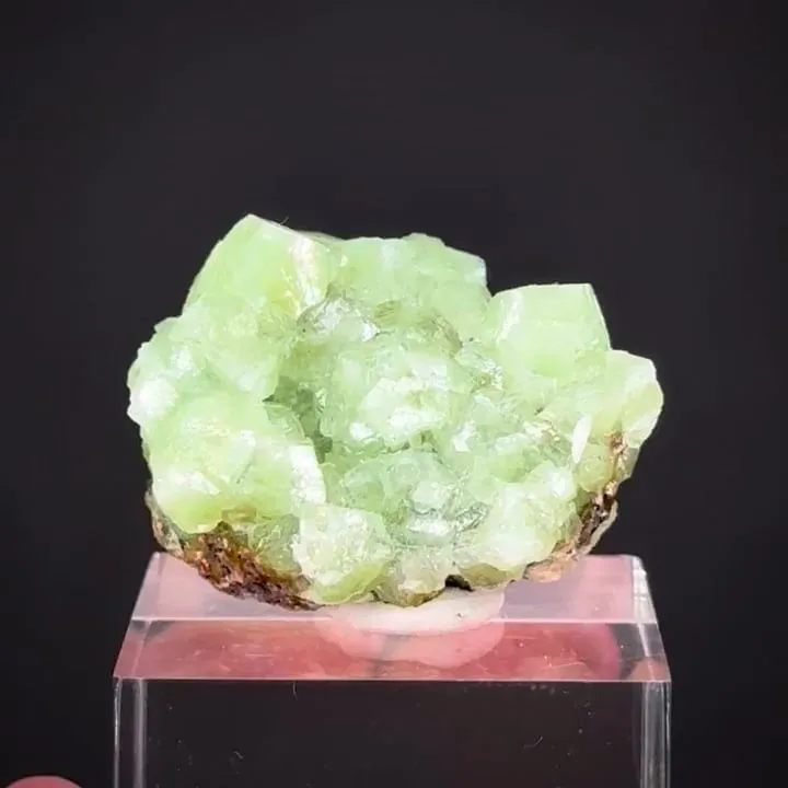 Smithsonite var. Cuprian image