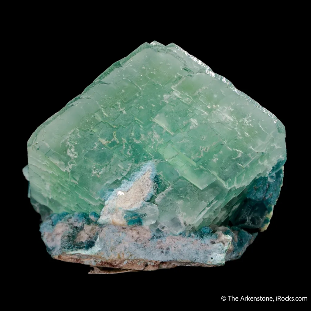 Smithsonite var. Cuprian image