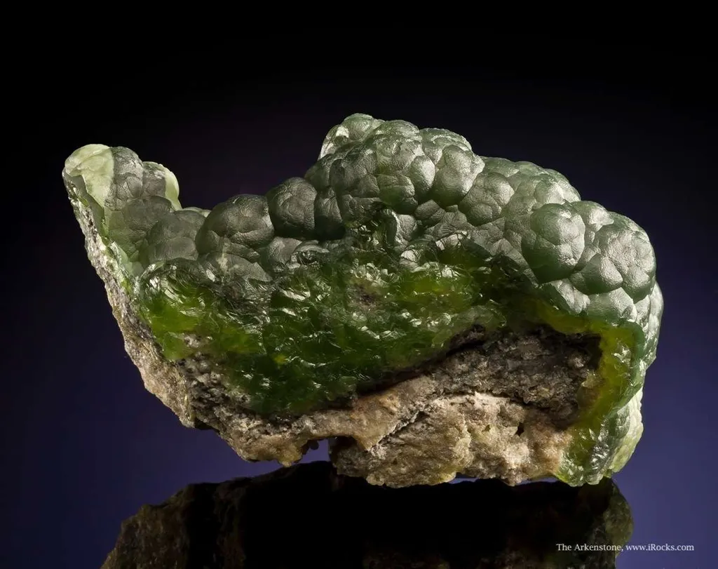 Smithsonite Var. Cuprian - image 6