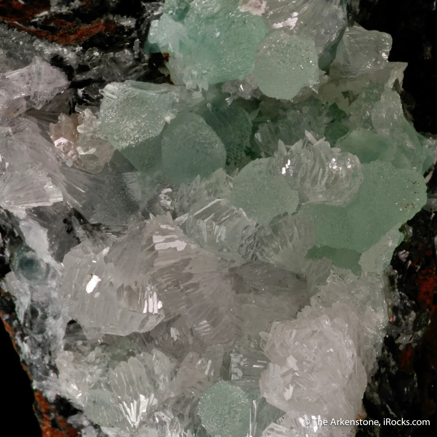Smithsonite var. Cuprian - image 6