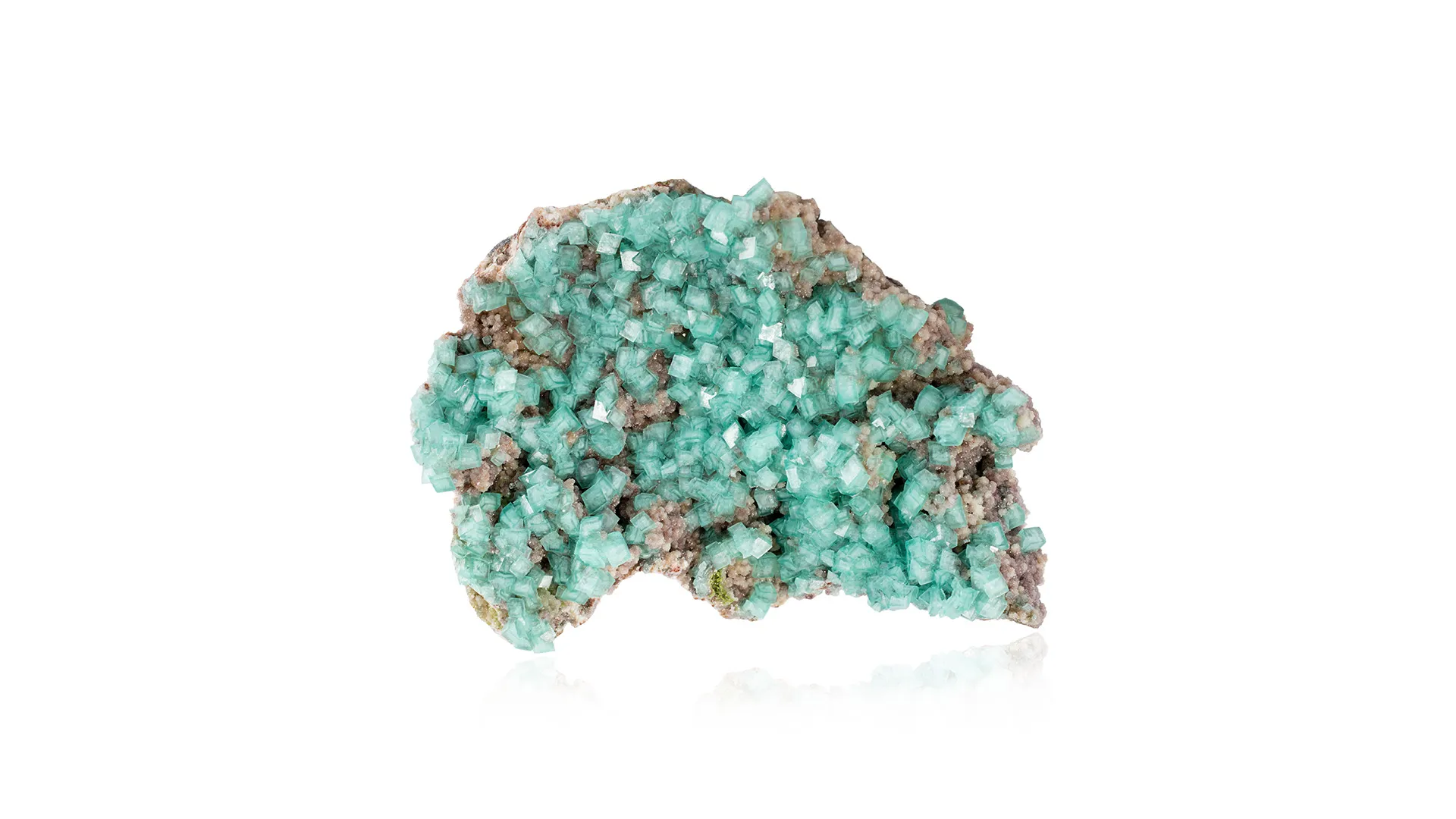 Smithsonite (var. Cuprian) - image 1
