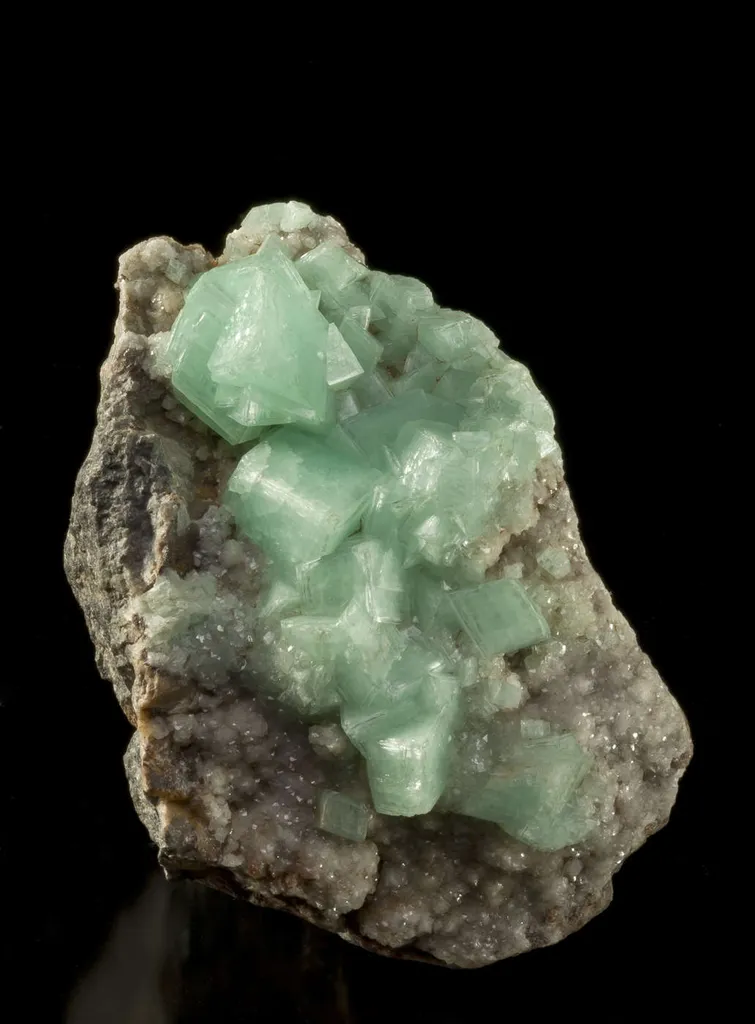 Smithsonite Var. Cuprian - image 3