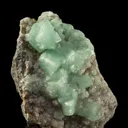 Smithsonite Var. Cuprian - image 3
