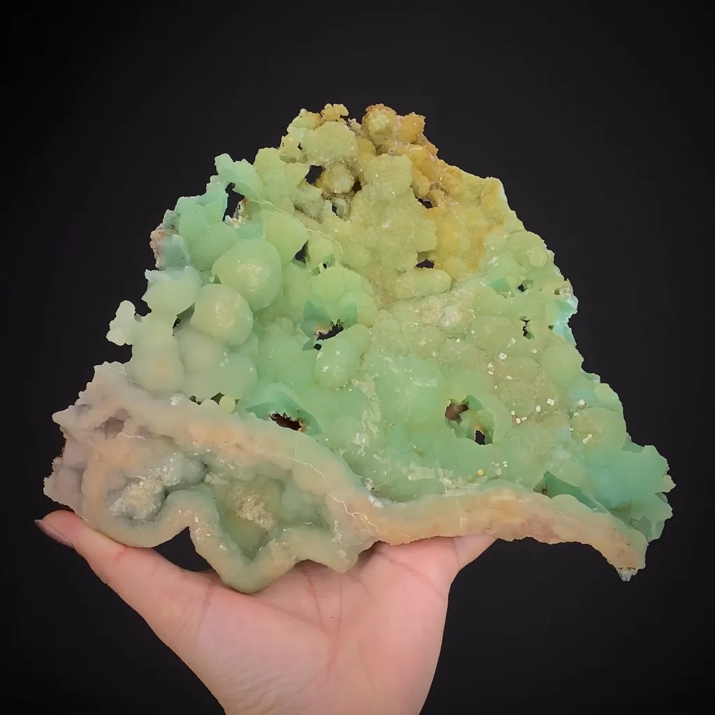 Smithsonite var. Cuprian image