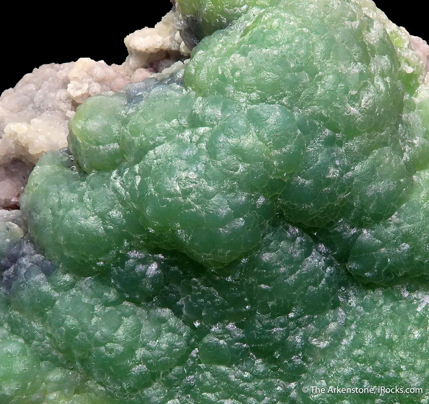 Smithsonite var. Cuprian - image 3