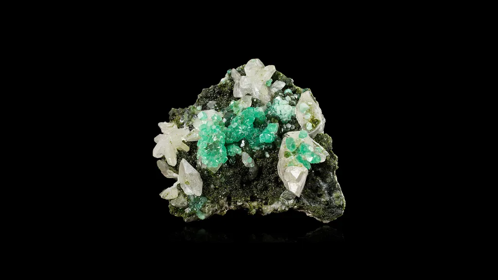 Smithsonite (var. Cuprian) image