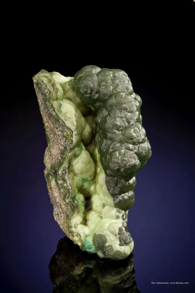 Smithsonite Var. Cuprian - image 2
