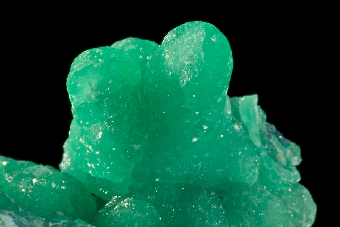 Smithsonite Var. Cuprian - image 1