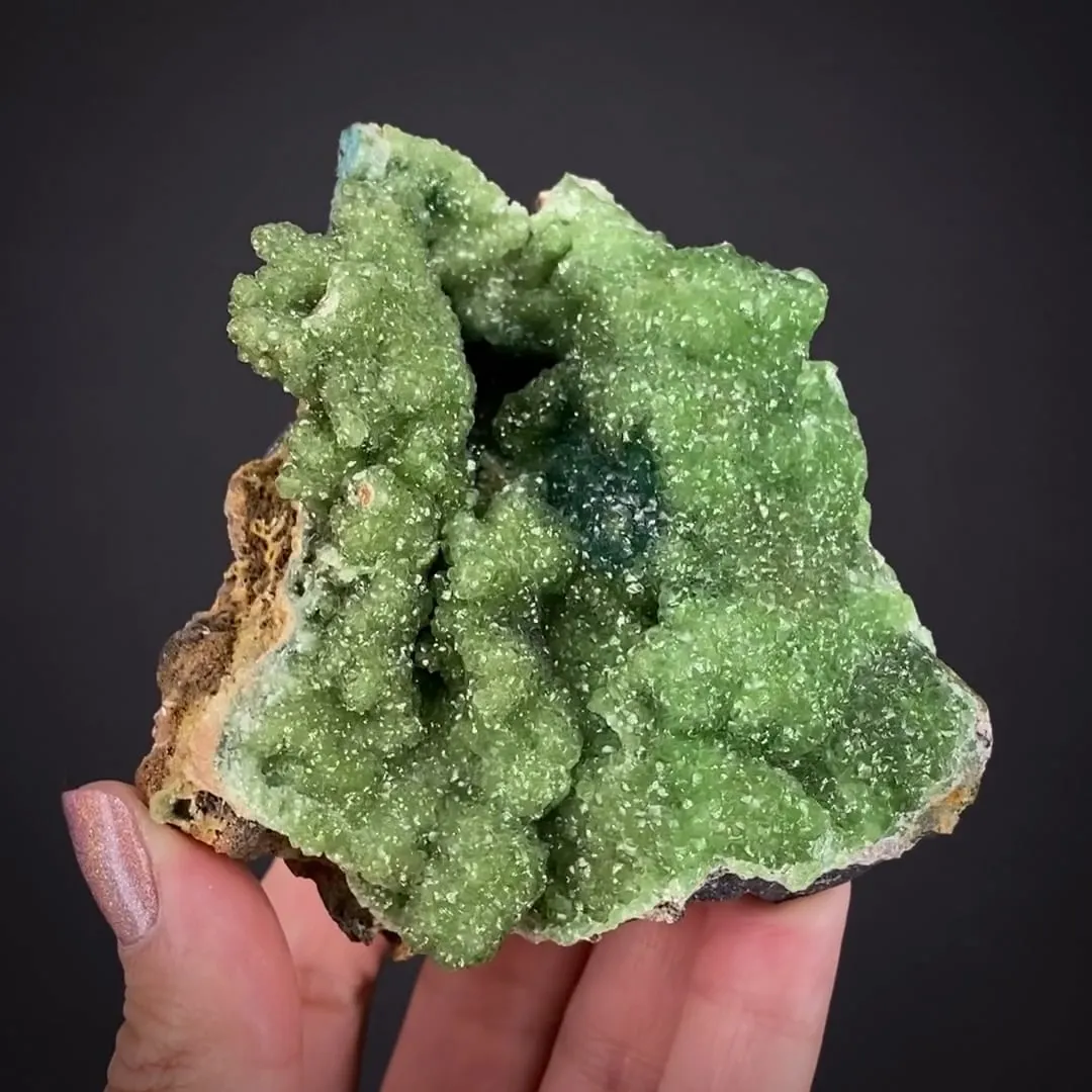 Smithsonite var. Cuprian - image 2