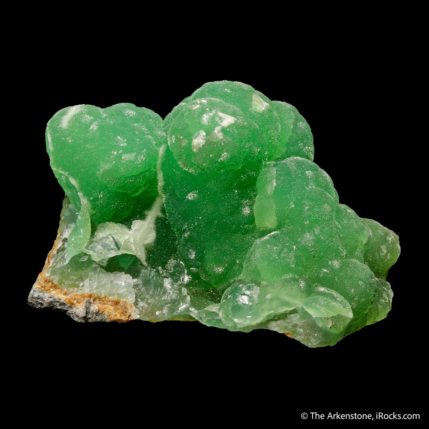 Smithsonite var. Cuprian - image 3