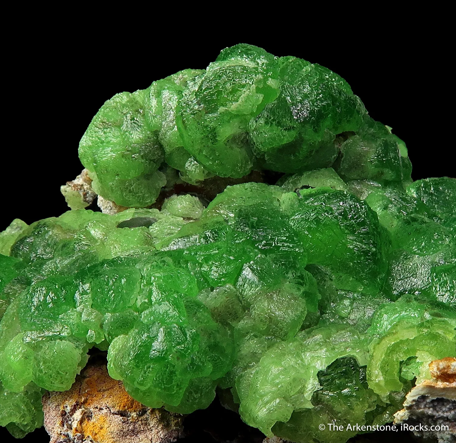 Smithsonite var. Cuprian - image 3