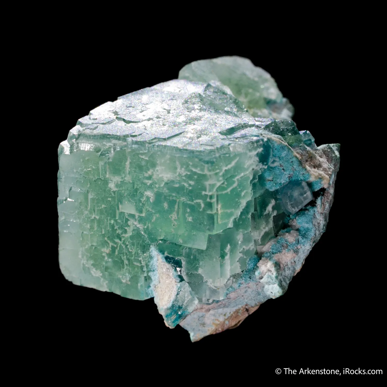 Smithsonite var. Cuprian - image 5