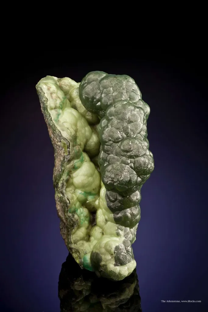 Smithsonite Var. Cuprian - image 3