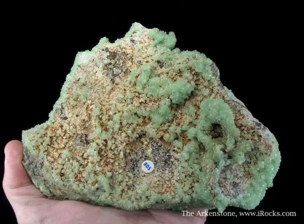 Smithsonite Var. Cuprian - image 6