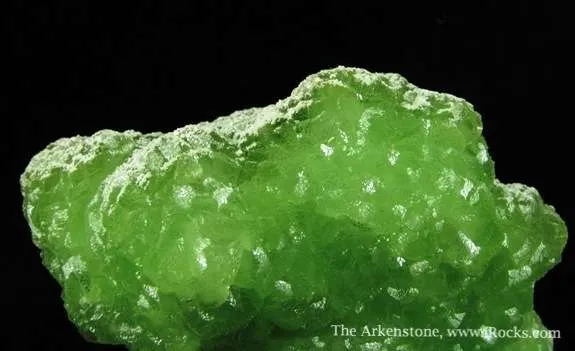 Smithsonite Var. Cuprian on Dolomite - image 4