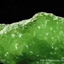 Smithsonite Var. Cuprian on Dolomite - image 4
