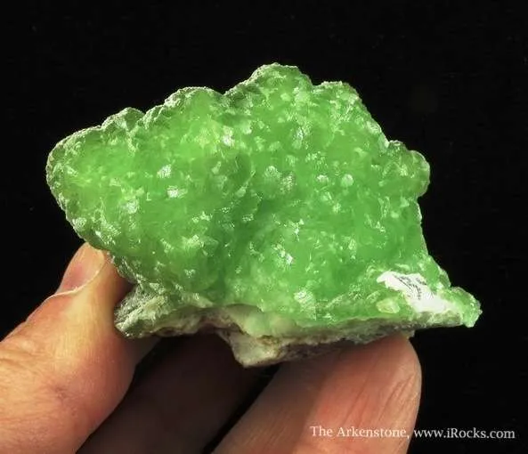 Smithsonite Var. Cuprian on Dolomite - image 5