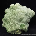 Smithsonite Var. Cuprian on Dolomite - image 2