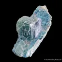 Smithsonite var. Cuprian on Rosasite - image 4