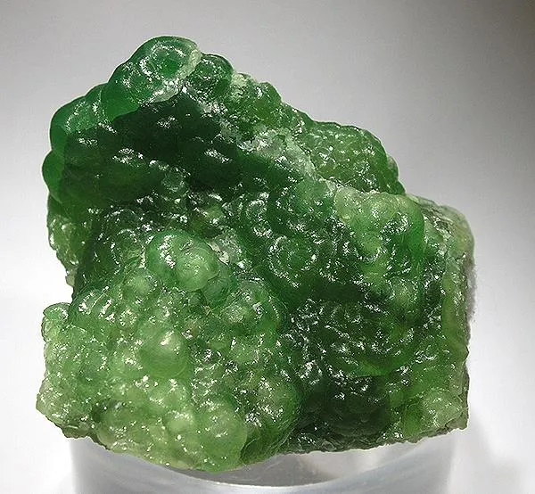 Smithsonite (Var: Cuprian Smithsonite) image