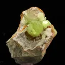 Smithsonite var. Cuprian Smithsonite - image 1