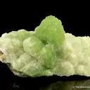 Smithsonite var. Cuprian Smithsonite - image 3
