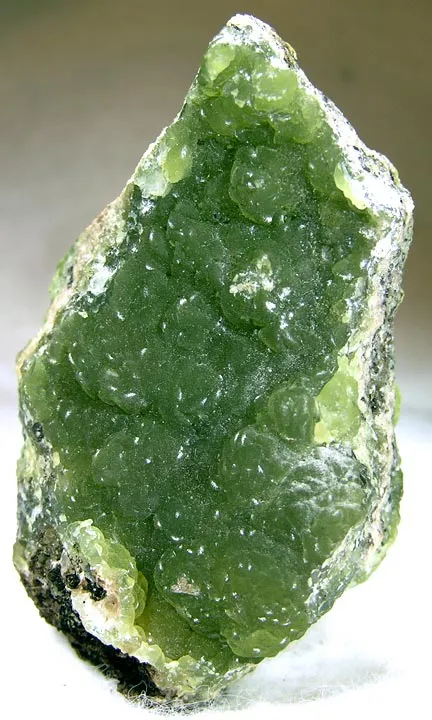Smithsonite (Var: Cuprian Smithsonite) image