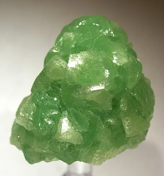 Smithsonite (Var: Cuprian Smithsonite) image