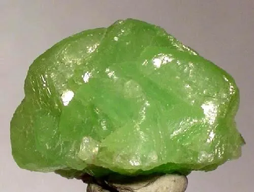 Smithsonite (Var: Cuprian Smithsonite) image