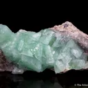 Smithsonite var. Cuprian Smithsonite - image 4