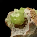 Smithsonite var. Cuprian Smithsonite - image 4