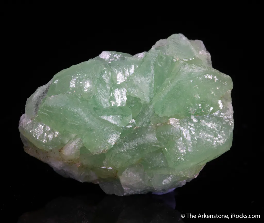 Smithsonite var. Cuprian Smithsonite - image 2